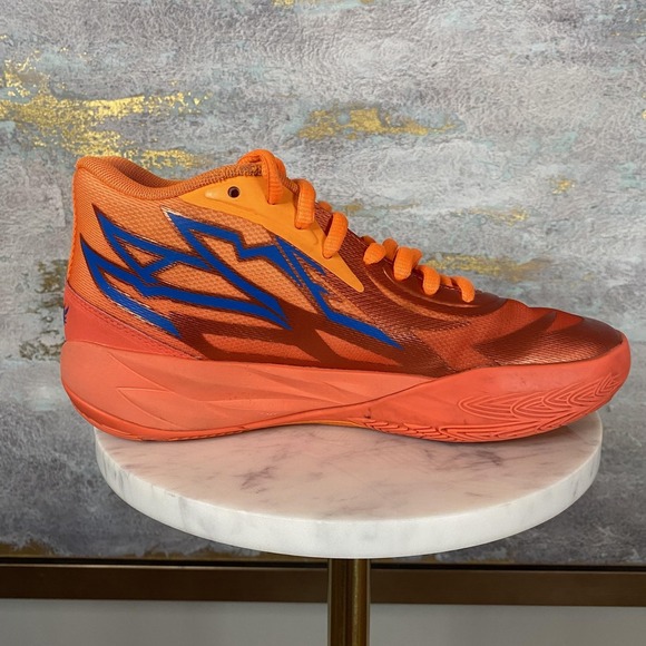 Puma Shoes Mens Size 6 Orange LaMelo Ball Nitro Basketball Sneakers 377403-01 main image 8